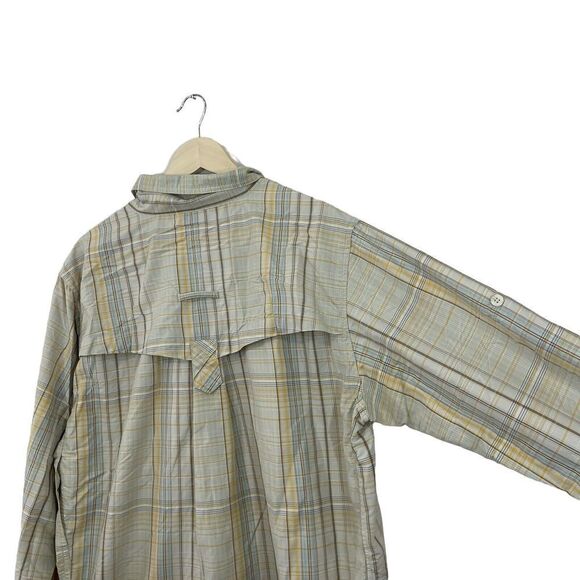 ExOfficio Large Button Shirt Travel Lightweight Long Sleeve Vented Mens - Picture 13 of 16